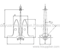 Snug Stowing Anchor