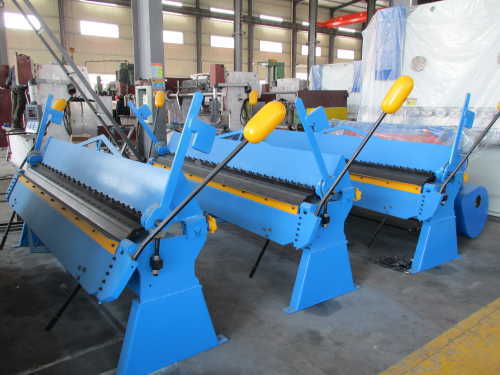 manual metal box folding machine