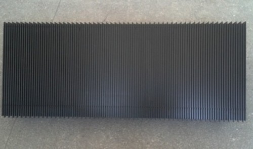 Black Aluminum Step without Demarcations 1000mm