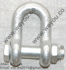 bolt type anchor chain shackles