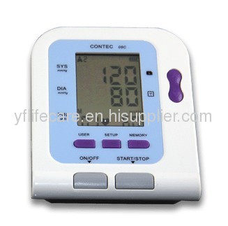 Large LCD display Digital Blood Pressure Monitor