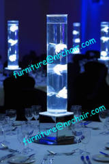 banquet acrylic LED lighted table decorative centerpiece