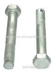 BOLT bolt and nut nut Hot DIP galvanizing Bolt and nut