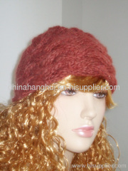 2012 newest fashion knitted ladies' hat