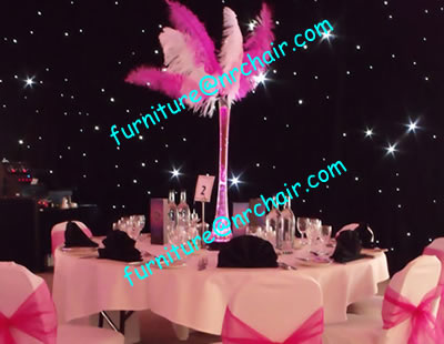 event rental acrylic LED lighted table decoration centerpiece