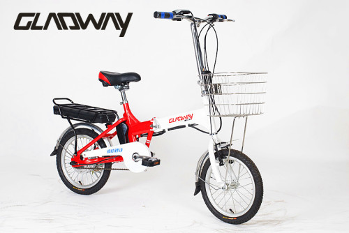 16" folding lithium battery electric bicycle