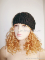 2012 newest fashion knitted ladies' hat