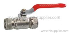 Equal Straight Brass Ball Valve