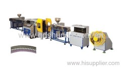 PVC Flexible Fibre Reinforced hose Pipe Extrusion Line
