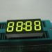 4 digit 0.36" (9.2mm) 7 segment led clock display;