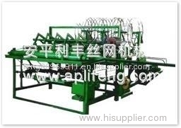 Prairie fence wire mesh machine