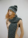 2012 newest fashion knitted scarf&hat set