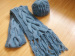 2012 newest fashion knitted scard&hat set