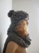 2012 newest fashion knitted scard&hat set