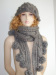 2012 newest fashion knitted scard&hat set