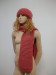 2012 newest fashion knitted scard&hat set