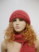 2012 newest fashion knitted scard&hat set