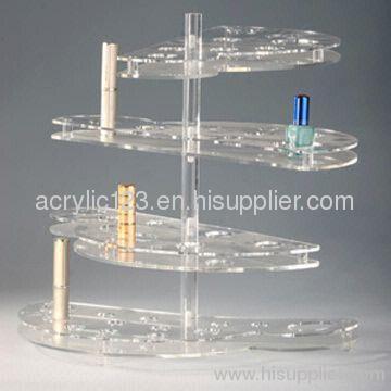 acrylic cosmetic stands display