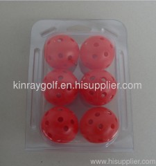 Hole golf ball