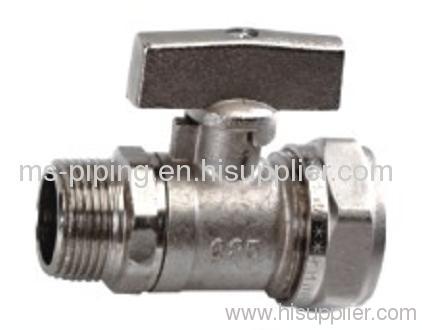 Compression Series-Male Brass Ball Valve