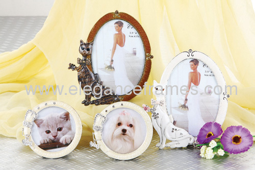 plain design metal mini photo frame