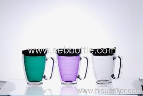 plastic tumbler; screw tumbler