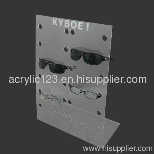 acrylic countertop glasses display