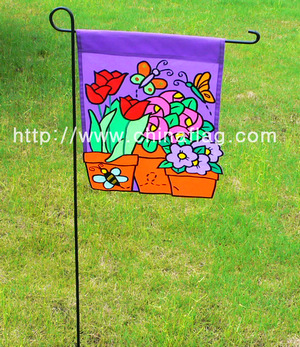 custom garden flag