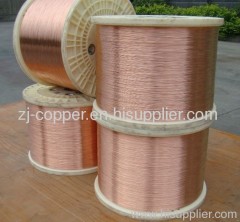 Copper clad aluminum wires