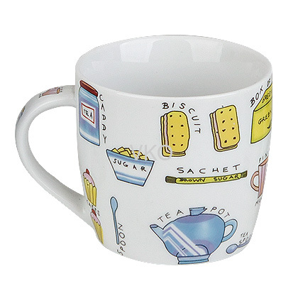 Milk New Bone China Mug With Spoon