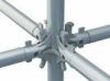 Flexible & firm Ring Lock Scaffolding with adjustable screw jack head