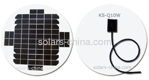 Round Solar Panels, circle pv solar, rondure photovoltaic panels 10W