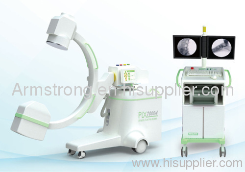 6KW high frequency mobile c-arm system PLX7000A Portable X ray machine system