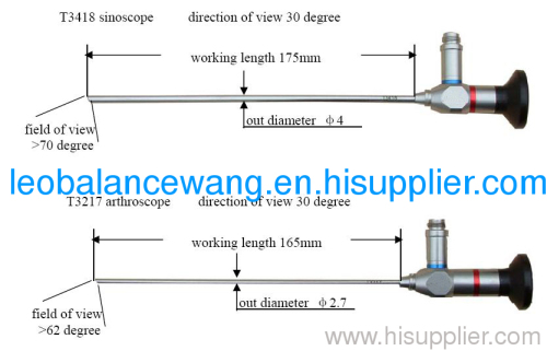 Sinoscope Endoscope;ENT,arthroscope