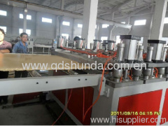 wpc decking board production line