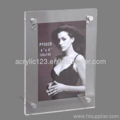 transparent acrylic picture frame