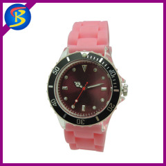 Fashion plastic ladies watch