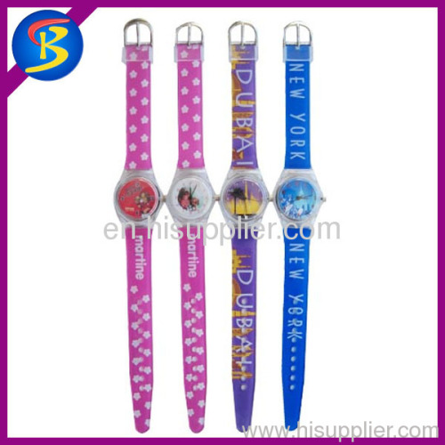 Cute plastic kids watch