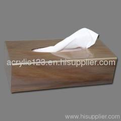 Acrylic tissue holder