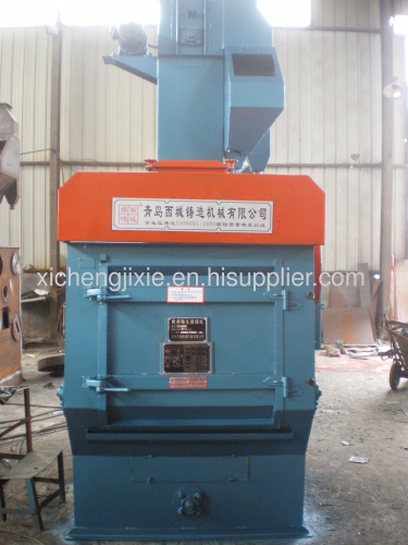 rubber belt sand blasting machine