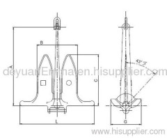 Snug Stowing Anchor