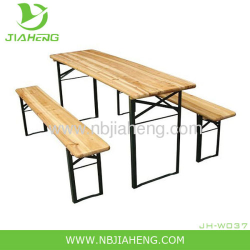 Furniture Outdoor Green Beertable Wooden