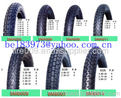 motorcycle tire and tubes