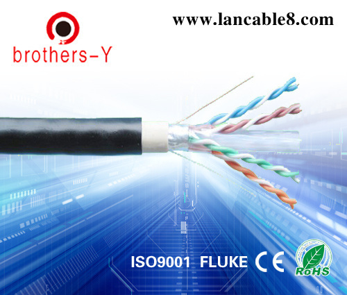 outdoor cat6 lan cable 24awg