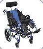 77*40*95 cm Reclining Wheel Chair with reclining high back, adjustable headrest