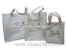 OEM White Recycle Paper Shopping Bag, Reusable Carrier Bags For Gift Packaging