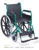 Powder coating steel Foldable Wheelchair with PU castor,pneumatic mag wheel