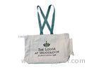 Custom Printed Natural Canvas Shopper Bag, Reusable Carrier Bags With Cotton Handle