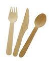 special design 160mm reinforced wooden cutlery set