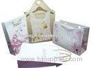 Anvenue Trapezia Bags, Paper Carrier Bag With Embossed Pattern, Gold Twist Rope